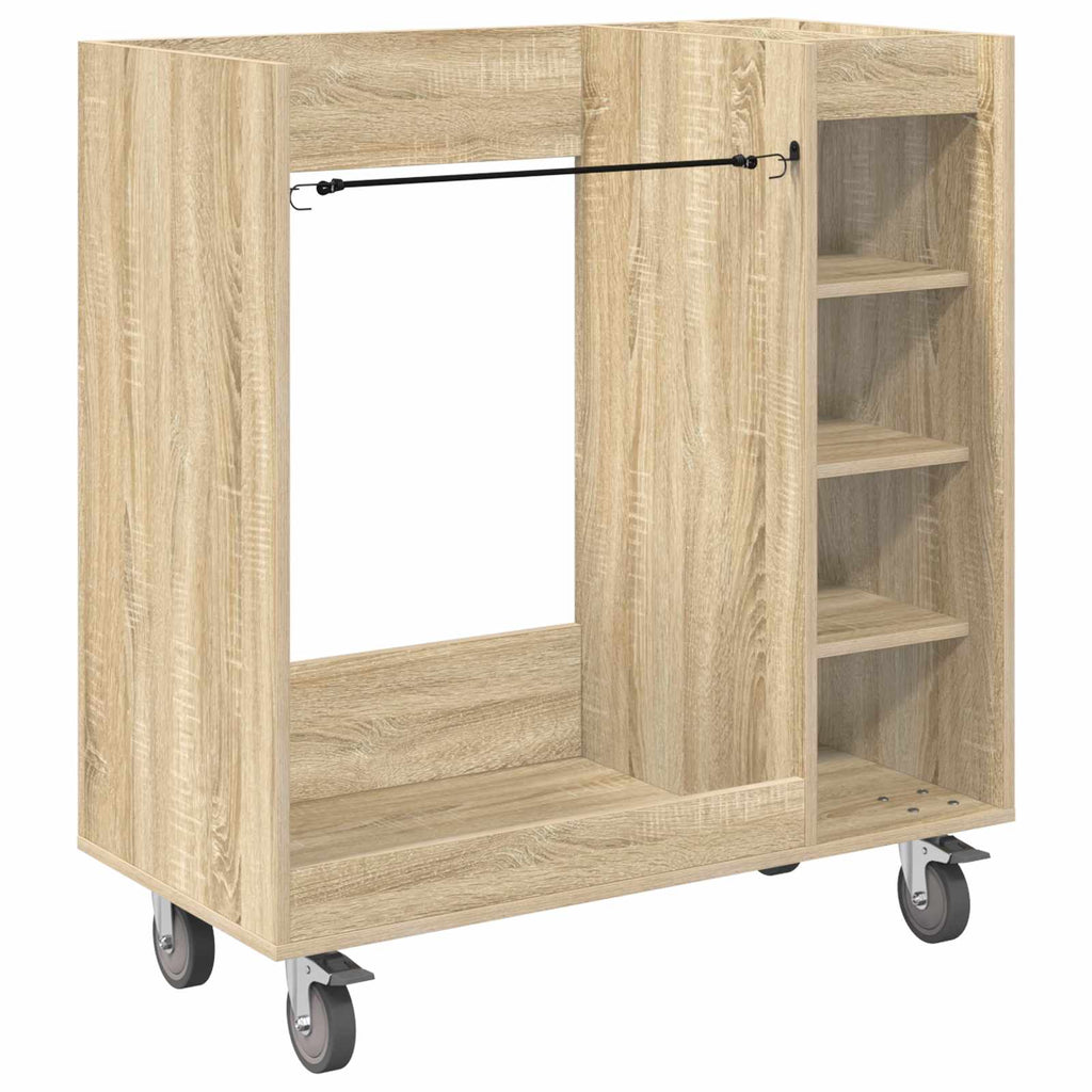 Golf Schrank Mit Rad Uni Sonoma-Eiche 90 x 45 x 98 cm