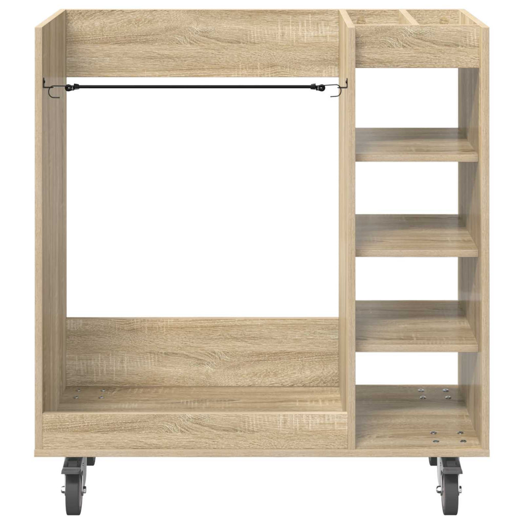Golf Schrank Mit Rad Uni Sonoma-Eiche 90 x 45 x 98 cm