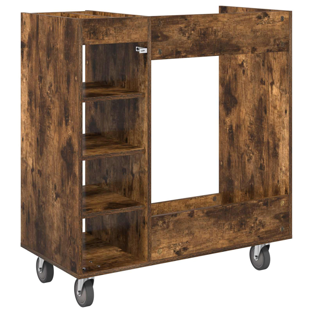 Golf Schrank Mit Rad Uni Geräucherte Eiche 90 x 45 x 98 cm