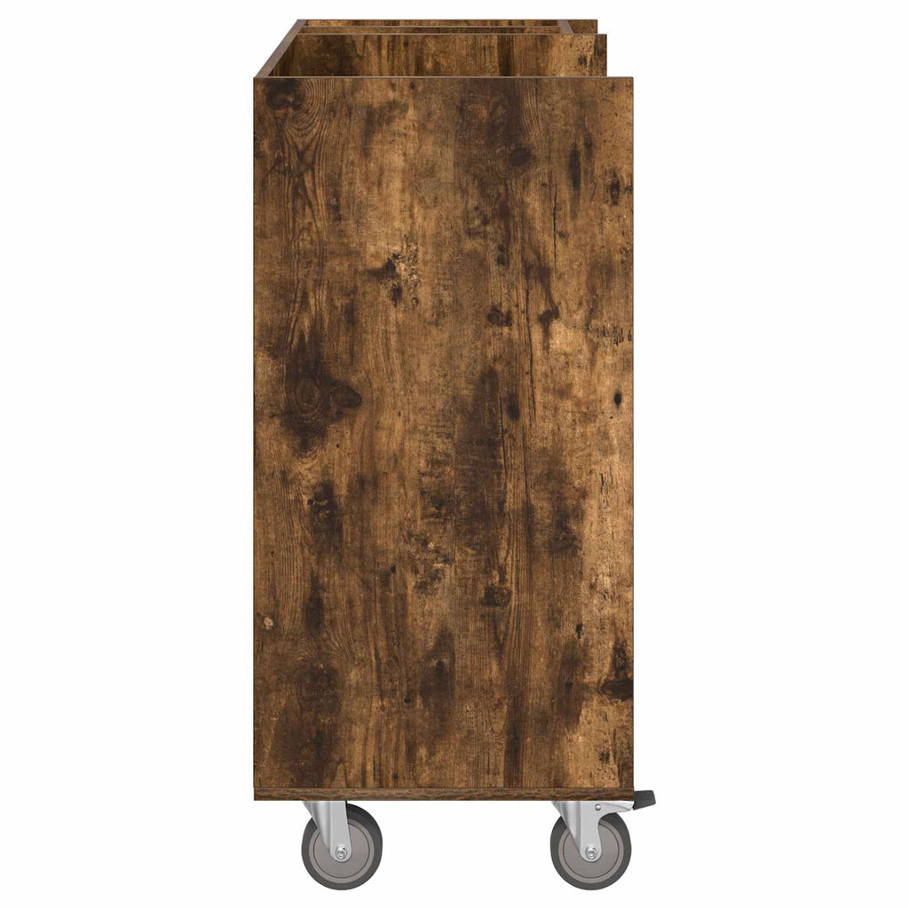 Golf Schrank Mit Rad Uni Geräucherte Eiche 90 x 45 x 98 cm