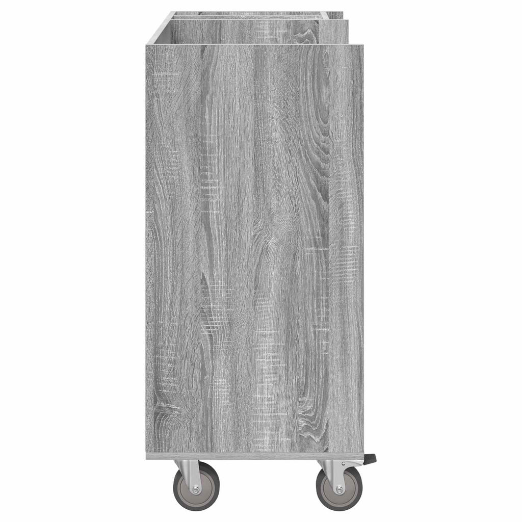 Golf Schrank Mit Rad Uni Graues Sonoma 90 x 45 x 98 cm