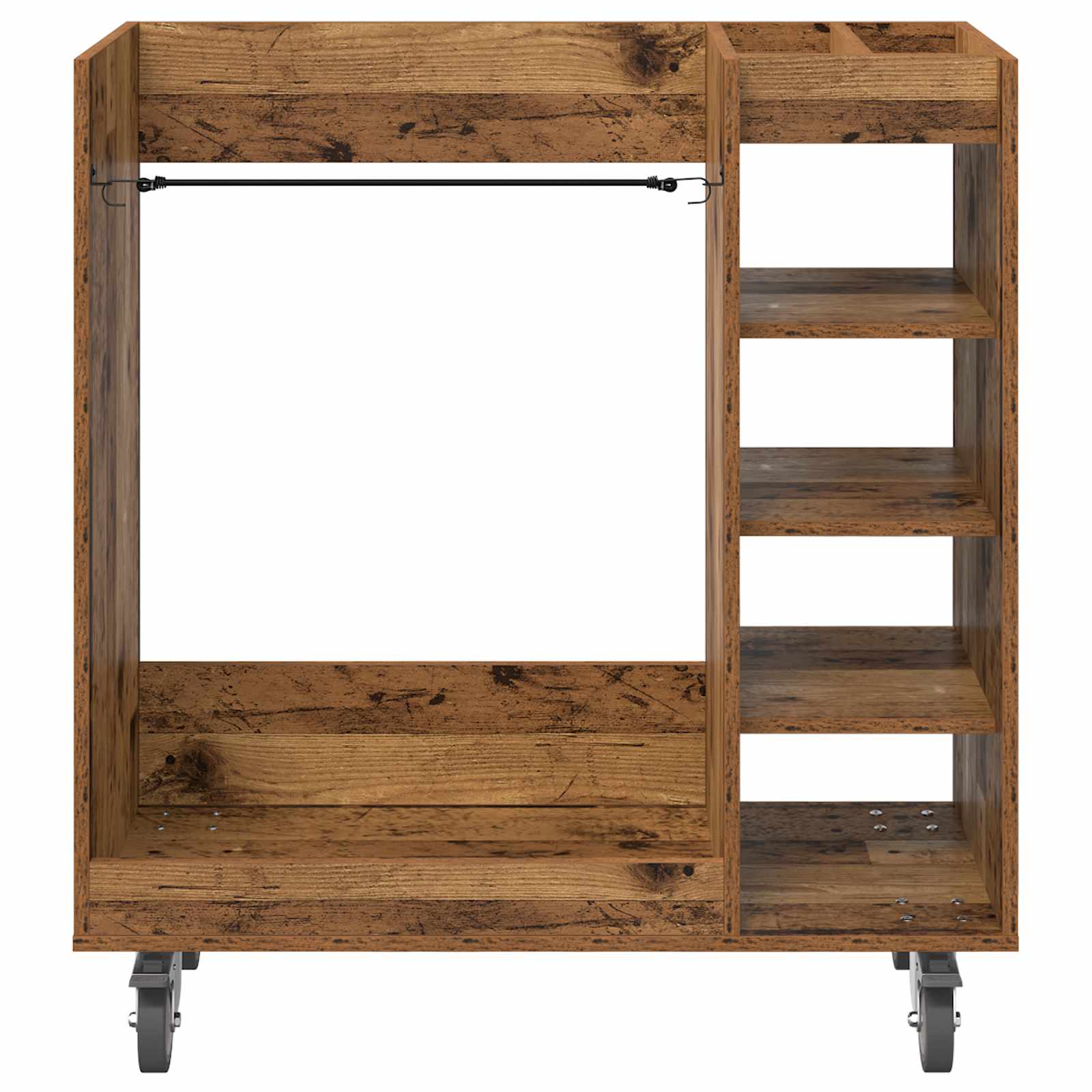 Golf Schrank Mit Rad Uni Altholz 90 x 45 x 98 cm