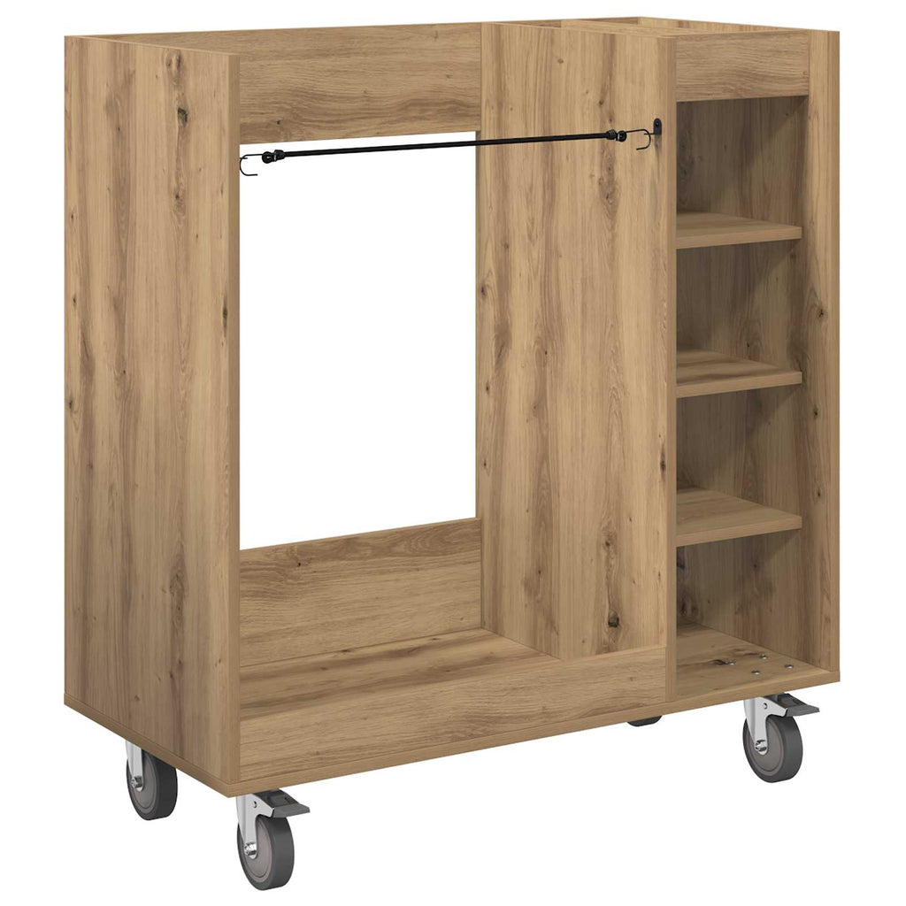Golf Schrank Mit Rad Uni Artisan-Eiche 90 x 45 x 98 cm