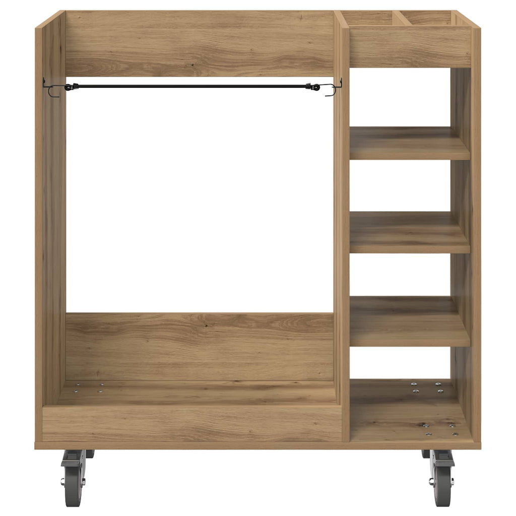 Golf Schrank Mit Rad Uni Artisan-Eiche 90 x 45 x 98 cm