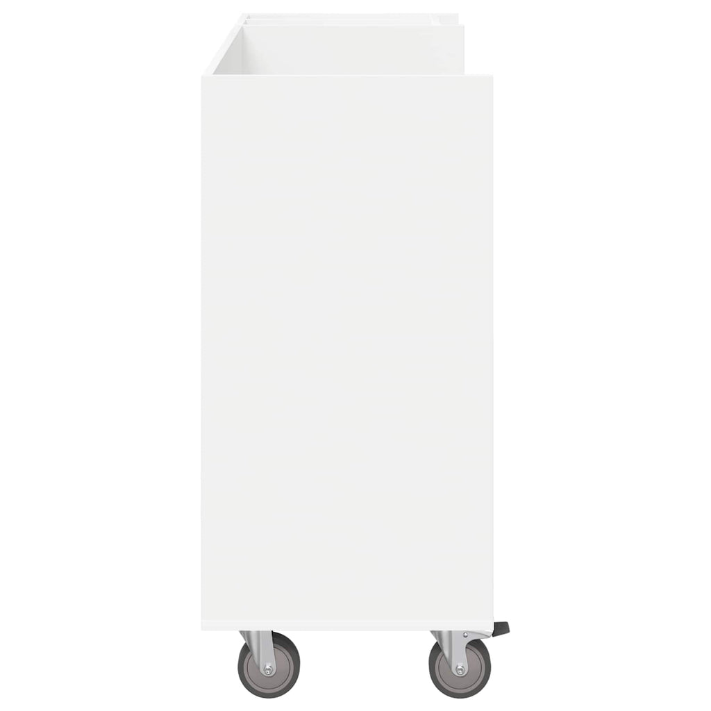Golf Schrank Mit Rad Uni Weiß 120 x 45 x 98 cm
