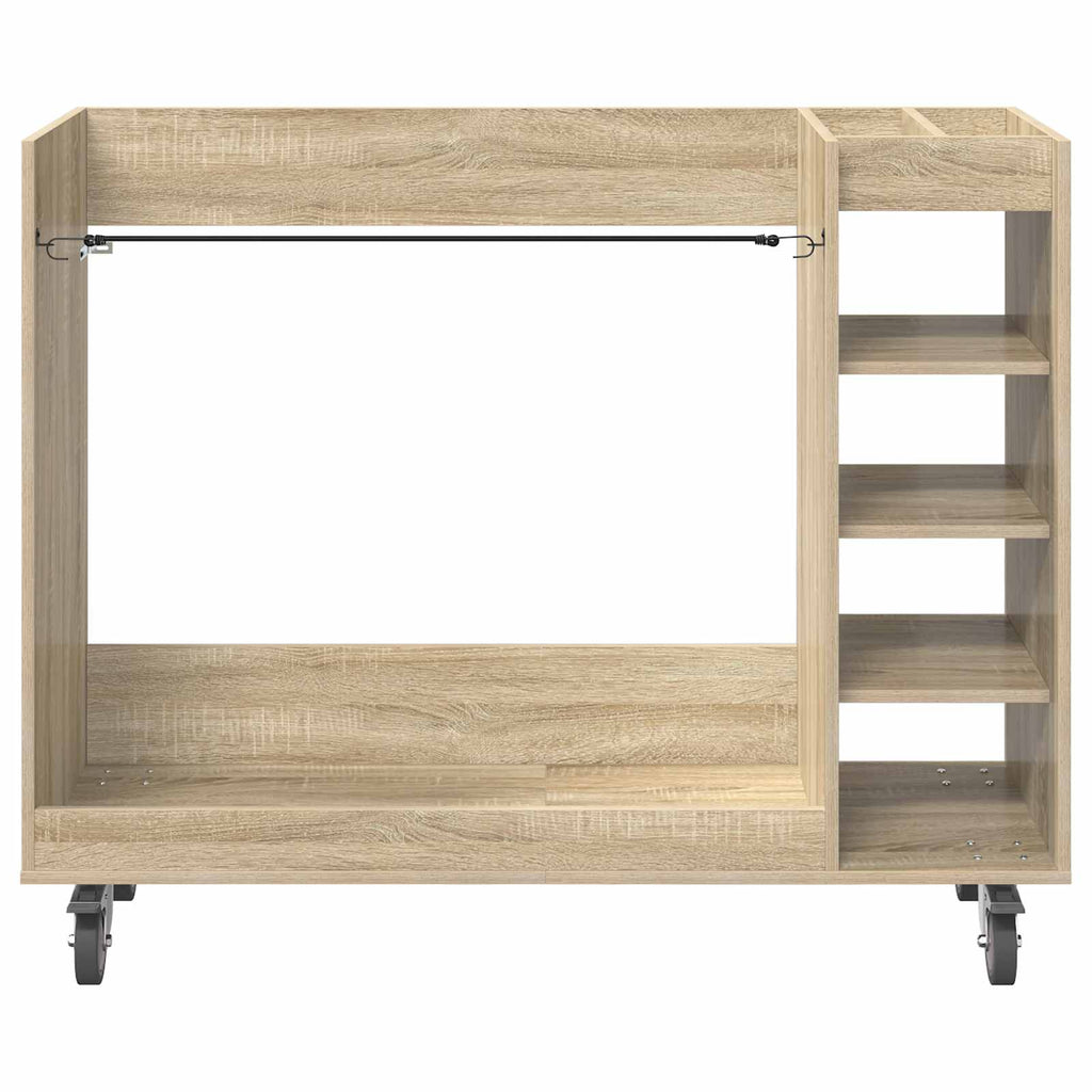 Golf Schrank Mit Rad Uni Sonoma-Eiche 120 x 45 x 98 cm