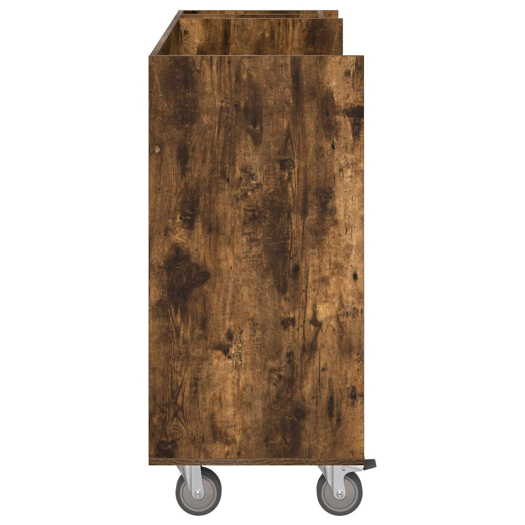 Golf Schrank Mit Rad Uni Geräucherte Eiche 120 x 45 x 98 cm