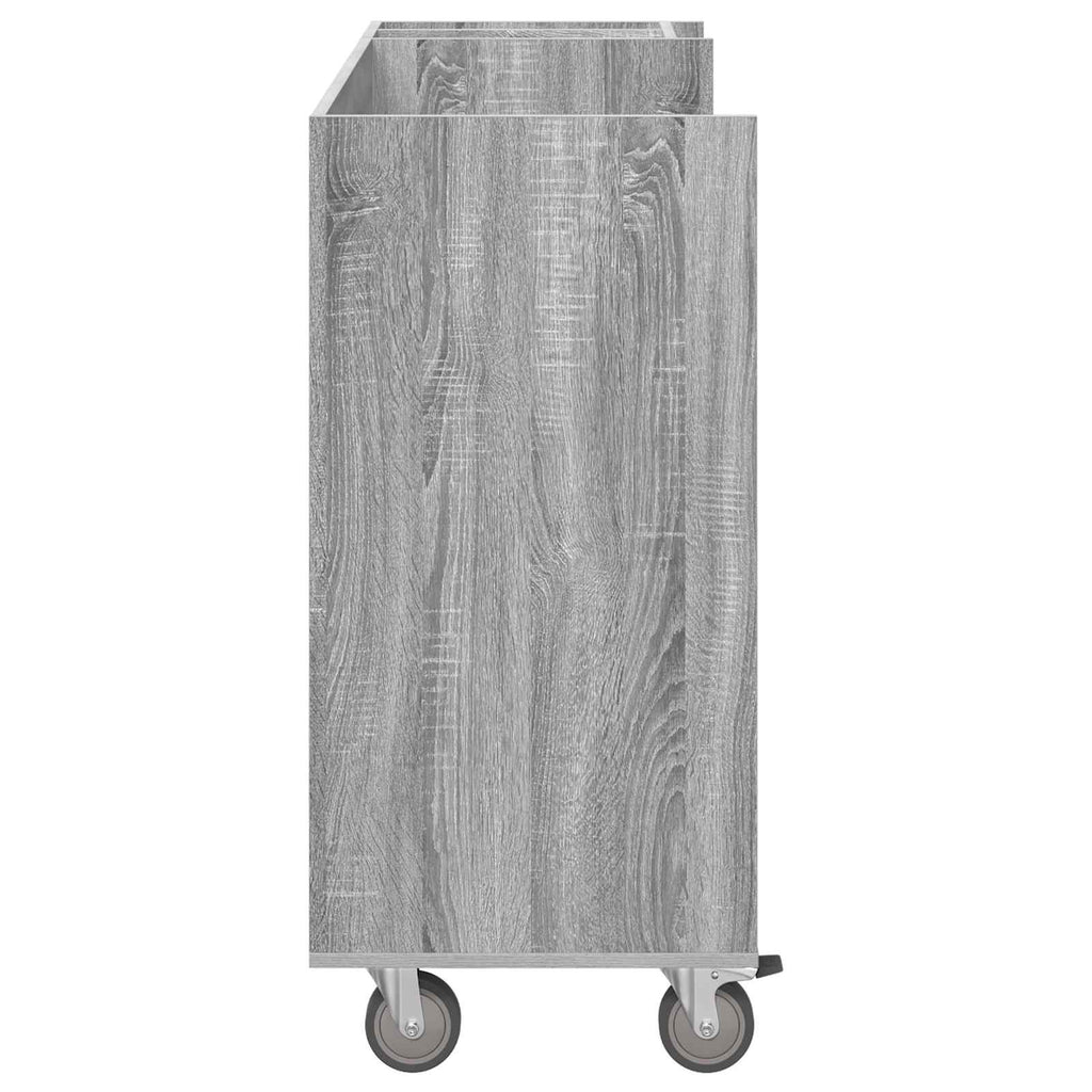 Golf Schrank Mit Rad Uni Graues Sonoma 120 x 45 x 98 cm