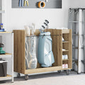 Golf Schrank Mit Rad Uni Artisan-Eiche 120 x 45 x 98 cm
