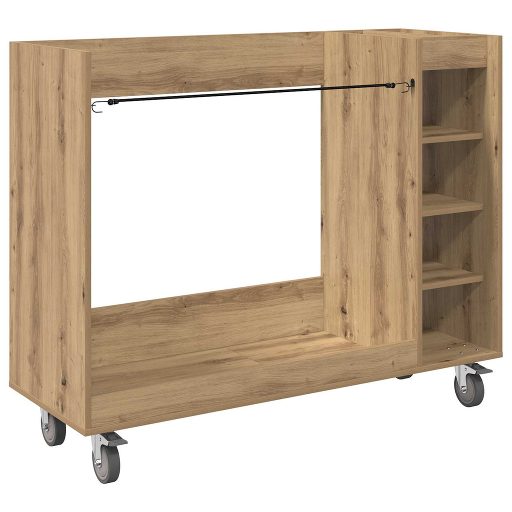 Golf Schrank Mit Rad Uni Artisan-Eiche 120 x 45 x 98 cm