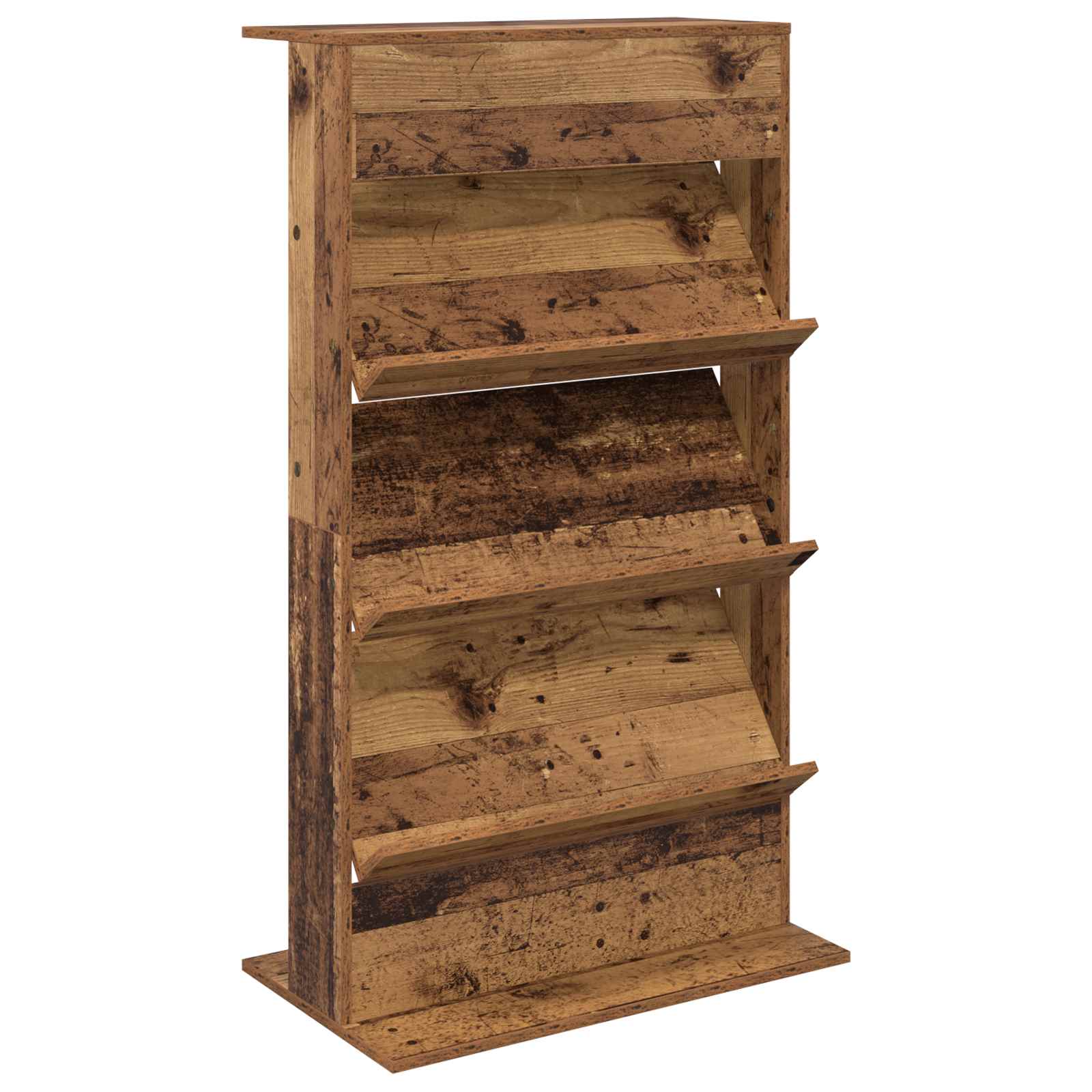 Magazinregal mit Regal Altholz 70 x 41 x 126 cm Holzwerkstoff