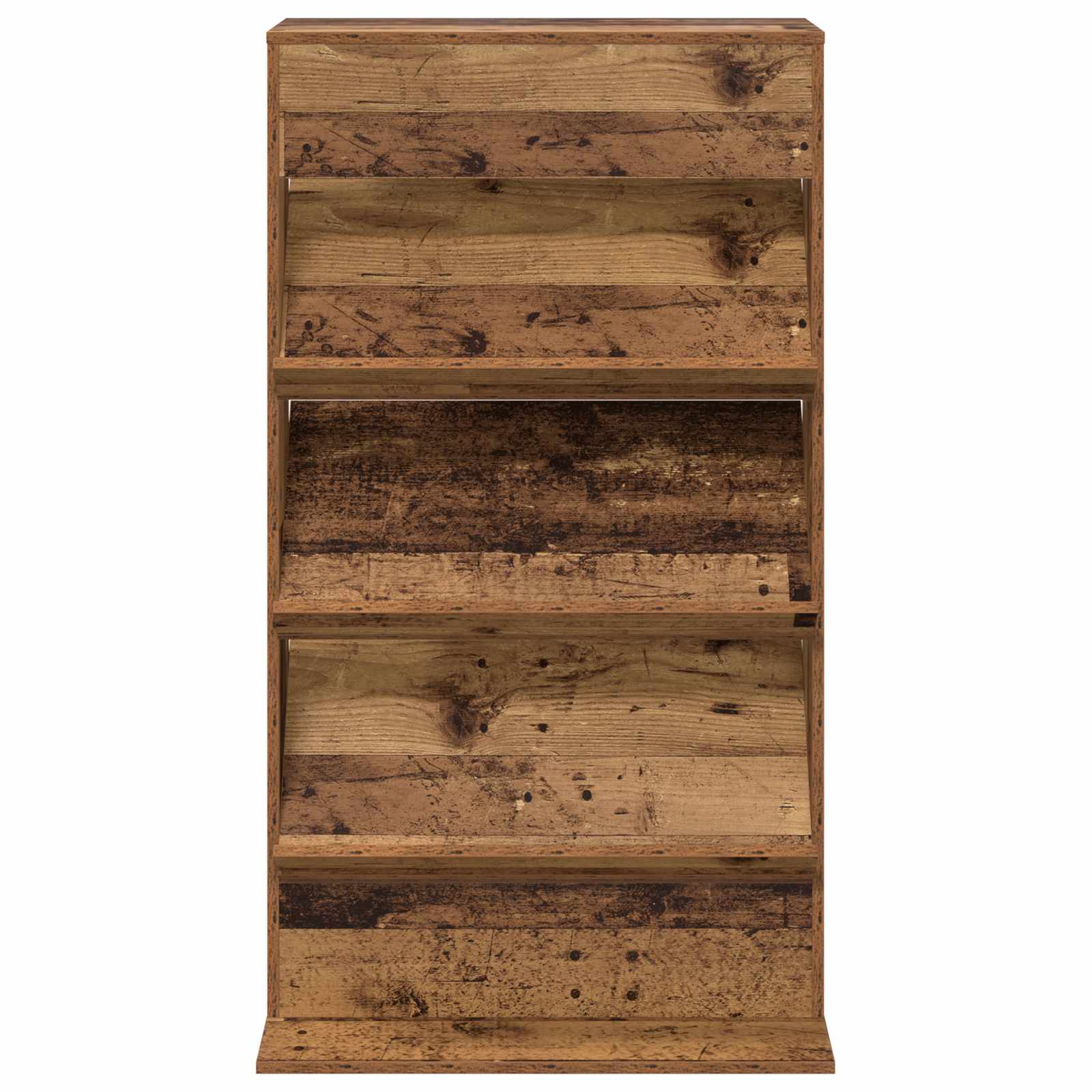 Magazinregal mit Regal Altholz 70 x 41 x 126 cm Holzwerkstoff