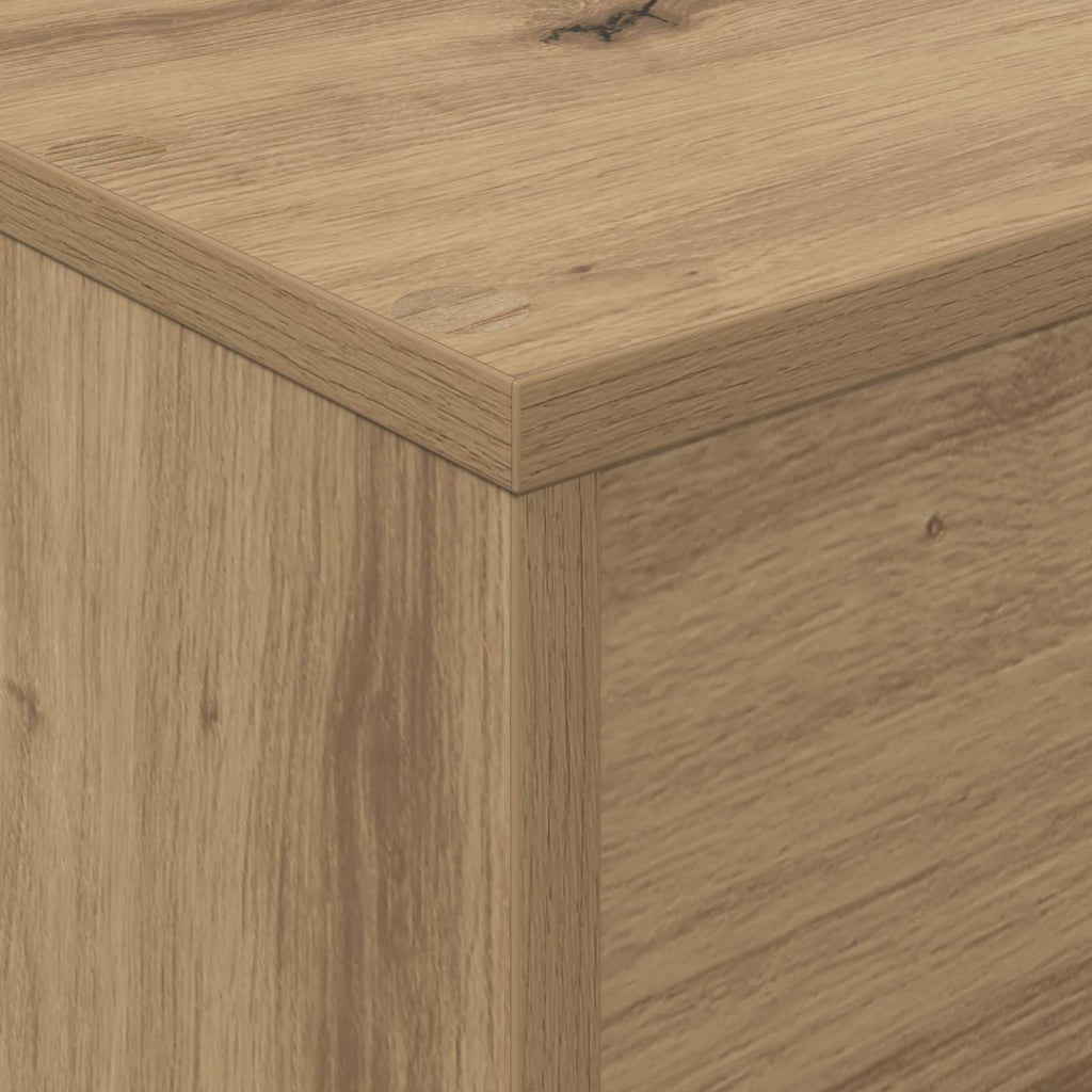 Magazinregal Artisan-Eiche 70 x 41 x 126 cm Holzwerkstoff