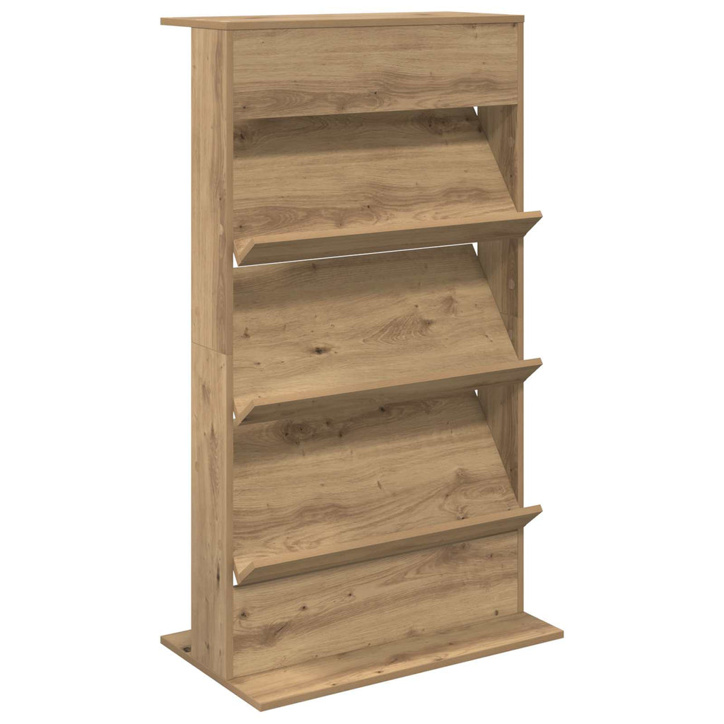 Magazinregal Artisan-Eiche 70 x 41 x 126 cm Holzwerkstoff