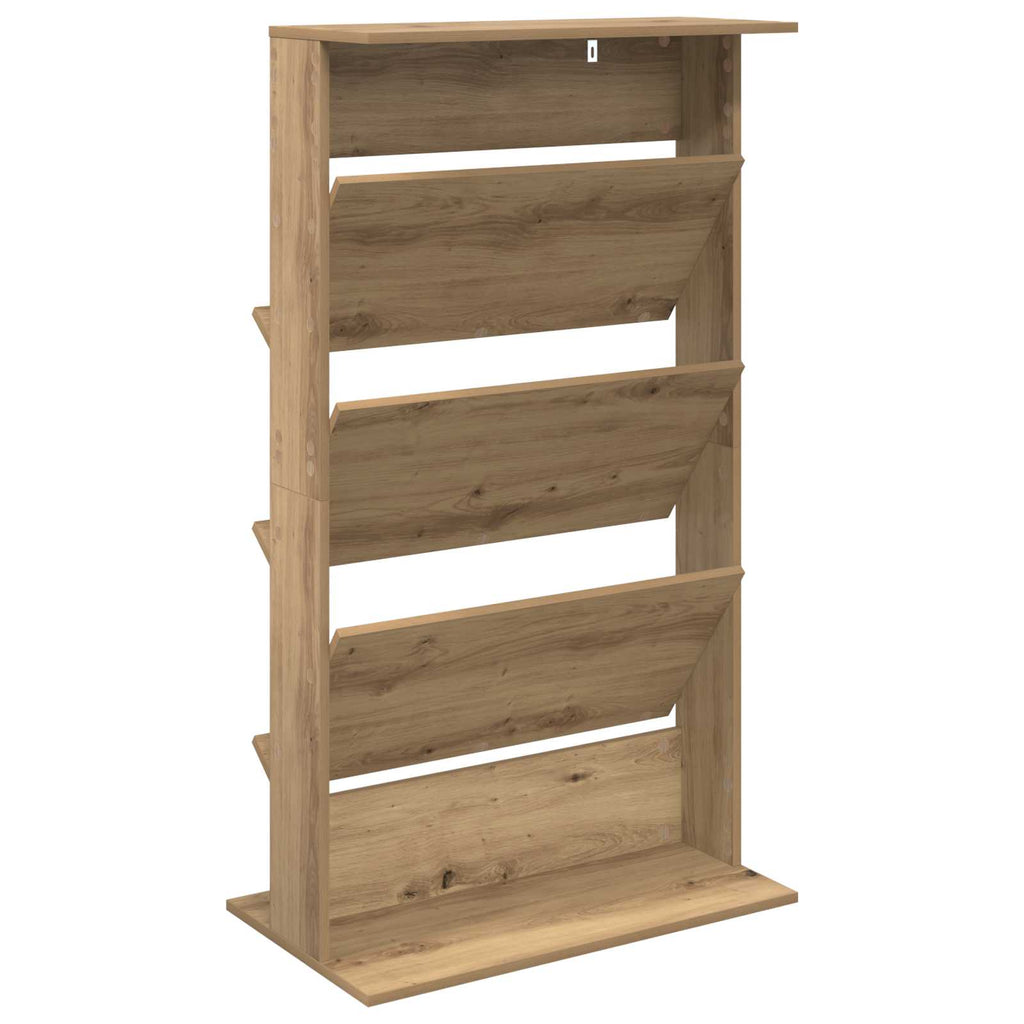 Magazinregal Artisan-Eiche 70 x 41 x 126 cm Holzwerkstoff