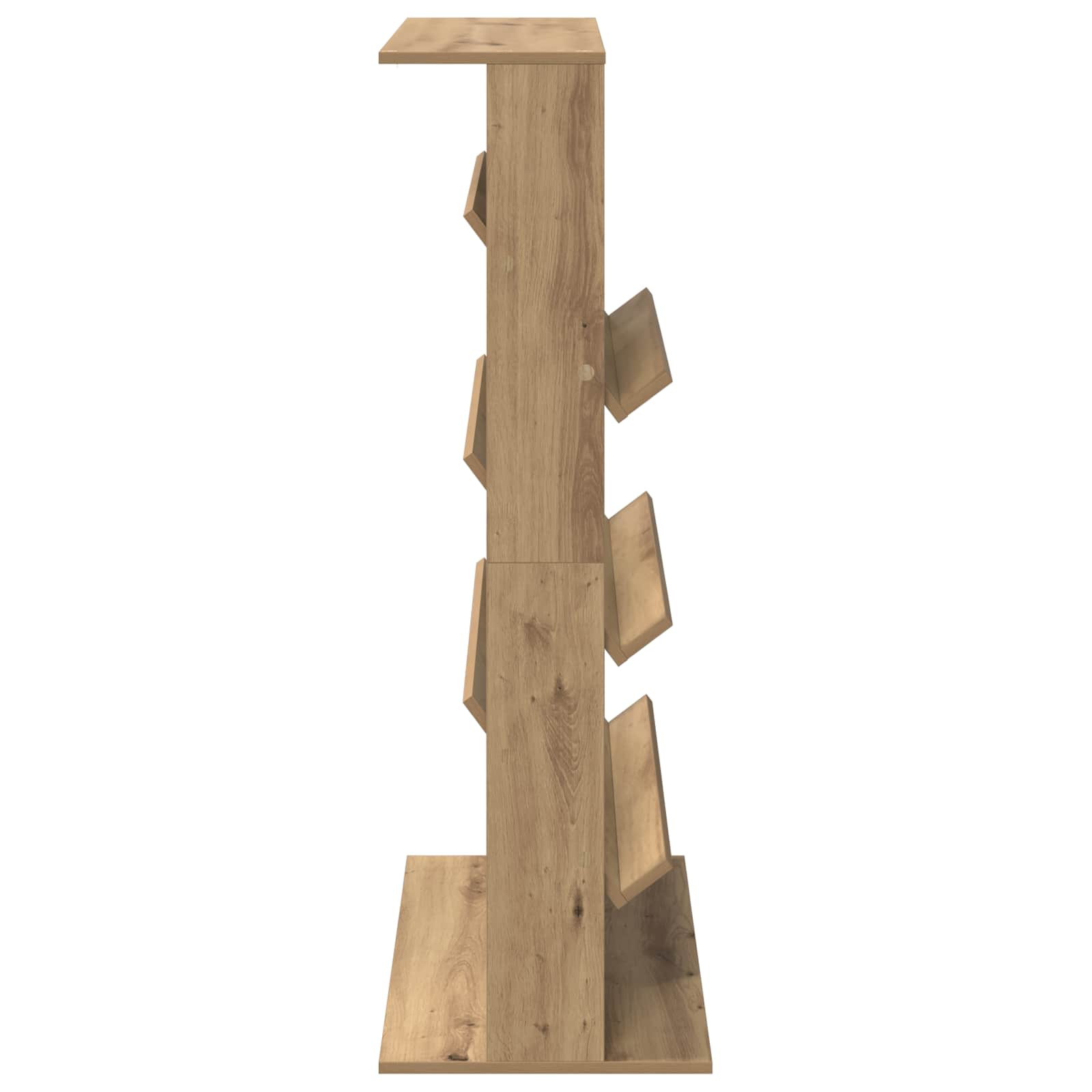 Magazinregal Artisan-Eiche 70 x 41 x 126 cm Holzwerkstoff