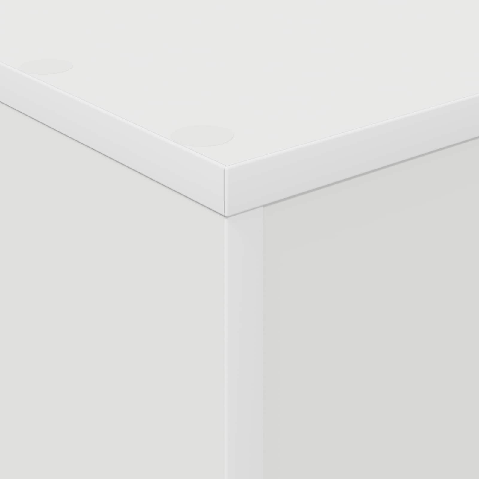 Magazinregal mit Regal Weiß 70 x 41 x 96 cm Holzwerkstoff