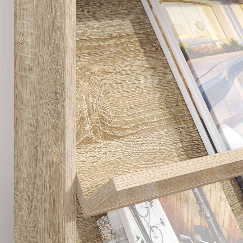 Magazinregal Sonoma-Eiche 70 x 41 x 96 cm Holzwerkstoff