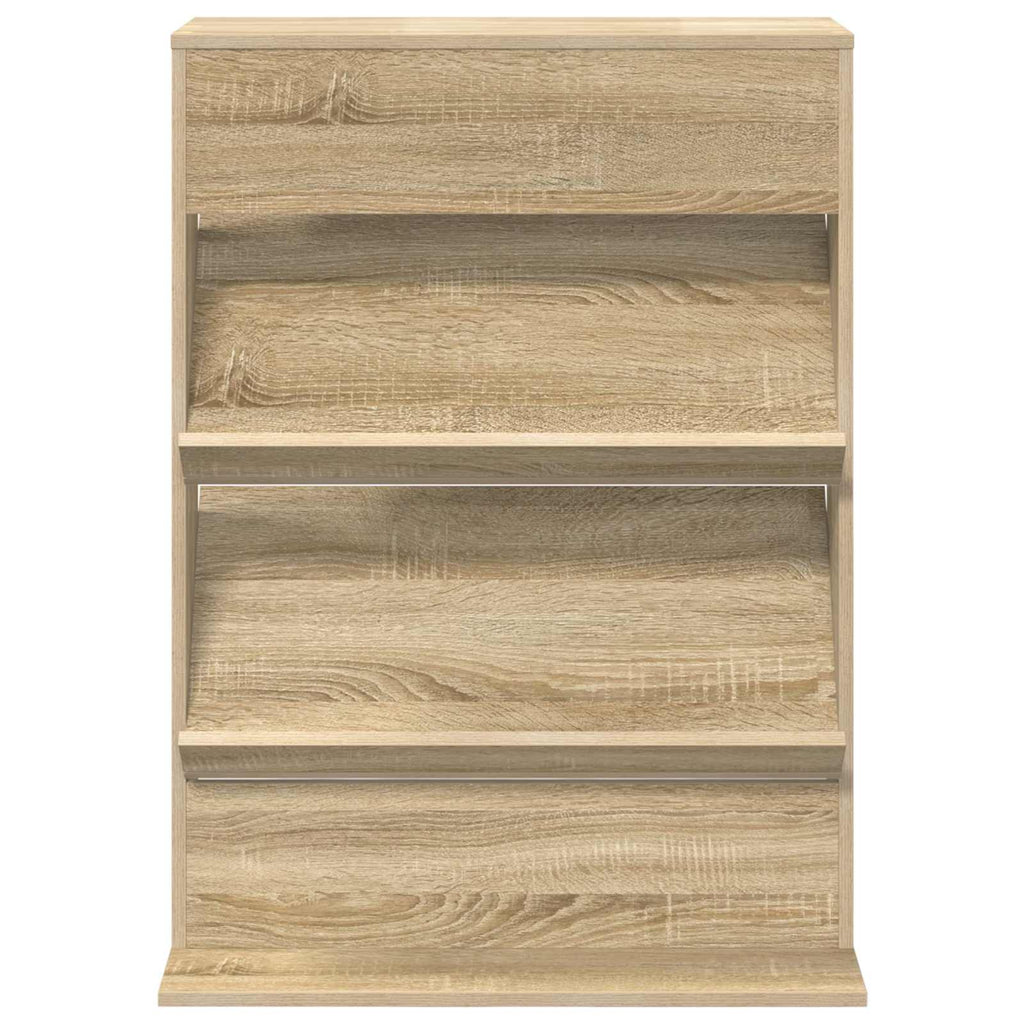 Magazinregal Sonoma-Eiche 70 x 41 x 96 cm Holzwerkstoff