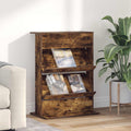 Magazinregal Geräucherte Eiche 70 x 41 x 96 cm Holzwerkstoff