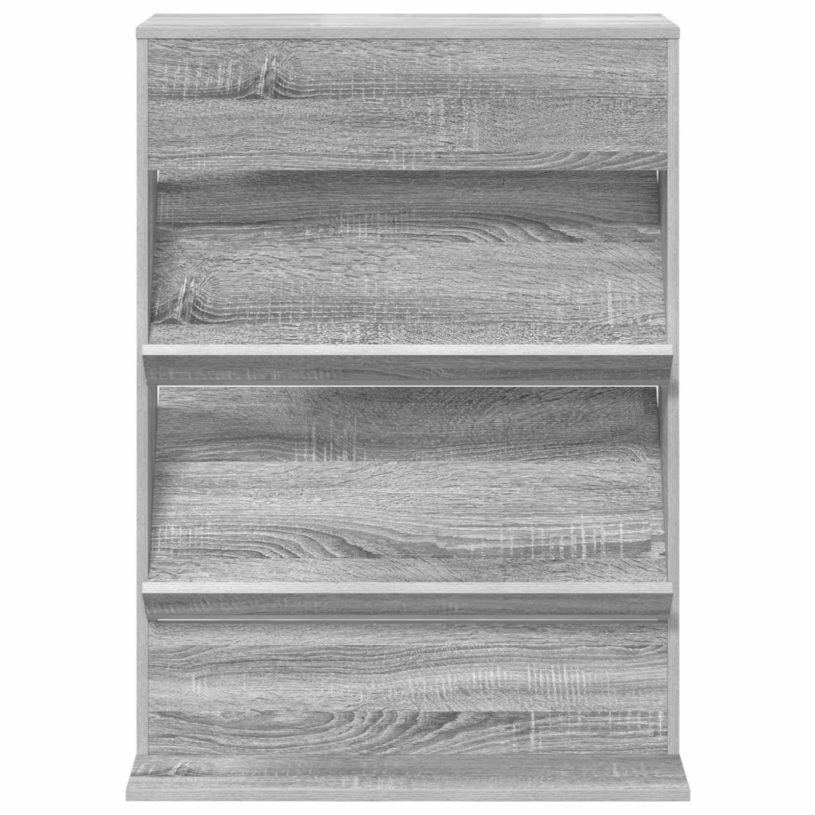 Magazinregal Graues Sonoma 70 x 41 x 96 cm Holzwerkstoff
