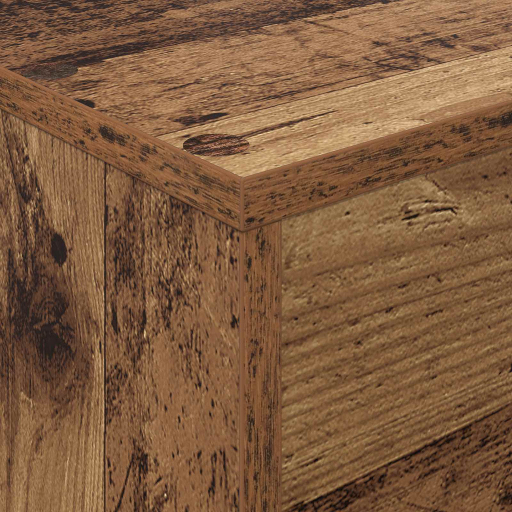 Magazinregal mit Regal Altholz 70 x 41 x 96 cm Holzwerkstoff
