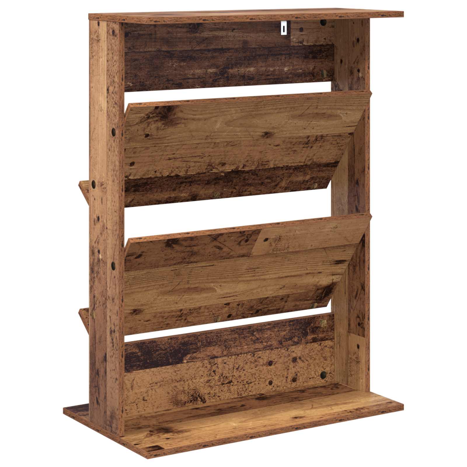 Magazinregal mit Regal Altholz 70 x 41 x 96 cm Holzwerkstoff