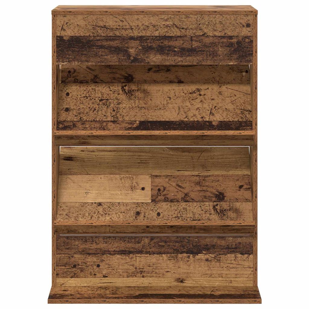 Magazinregal mit Regal Altholz 70 x 41 x 96 cm Holzwerkstoff