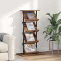Magazinregal mit Regal Altholz 68 x 40 x 123.5 cm Holzwerkstoff