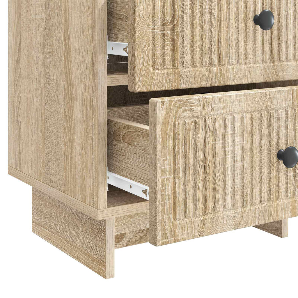 Nachttisch Sonoma-Eiche 43 x 34,5 x 47,5 cm Holzwerkstoff