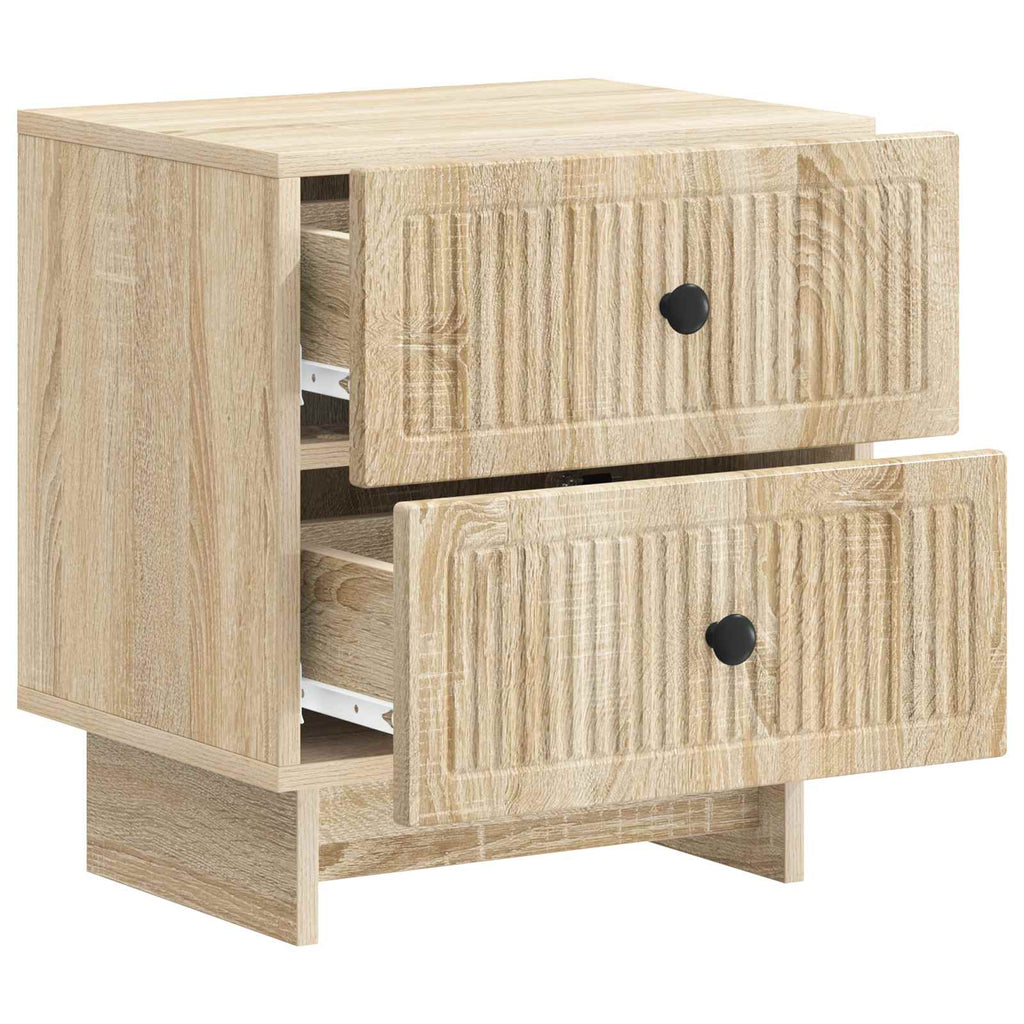 Nachttisch Sonoma-Eiche 43 x 34,5 x 47,5 cm Holzwerkstoff