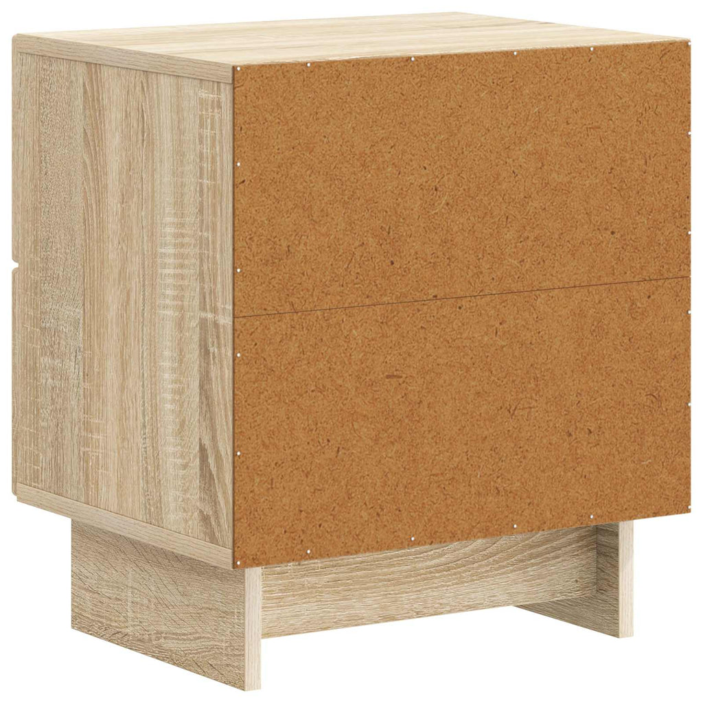 Nachttisch Sonoma-Eiche 43 x 34,5 x 47,5 cm Holzwerkstoff