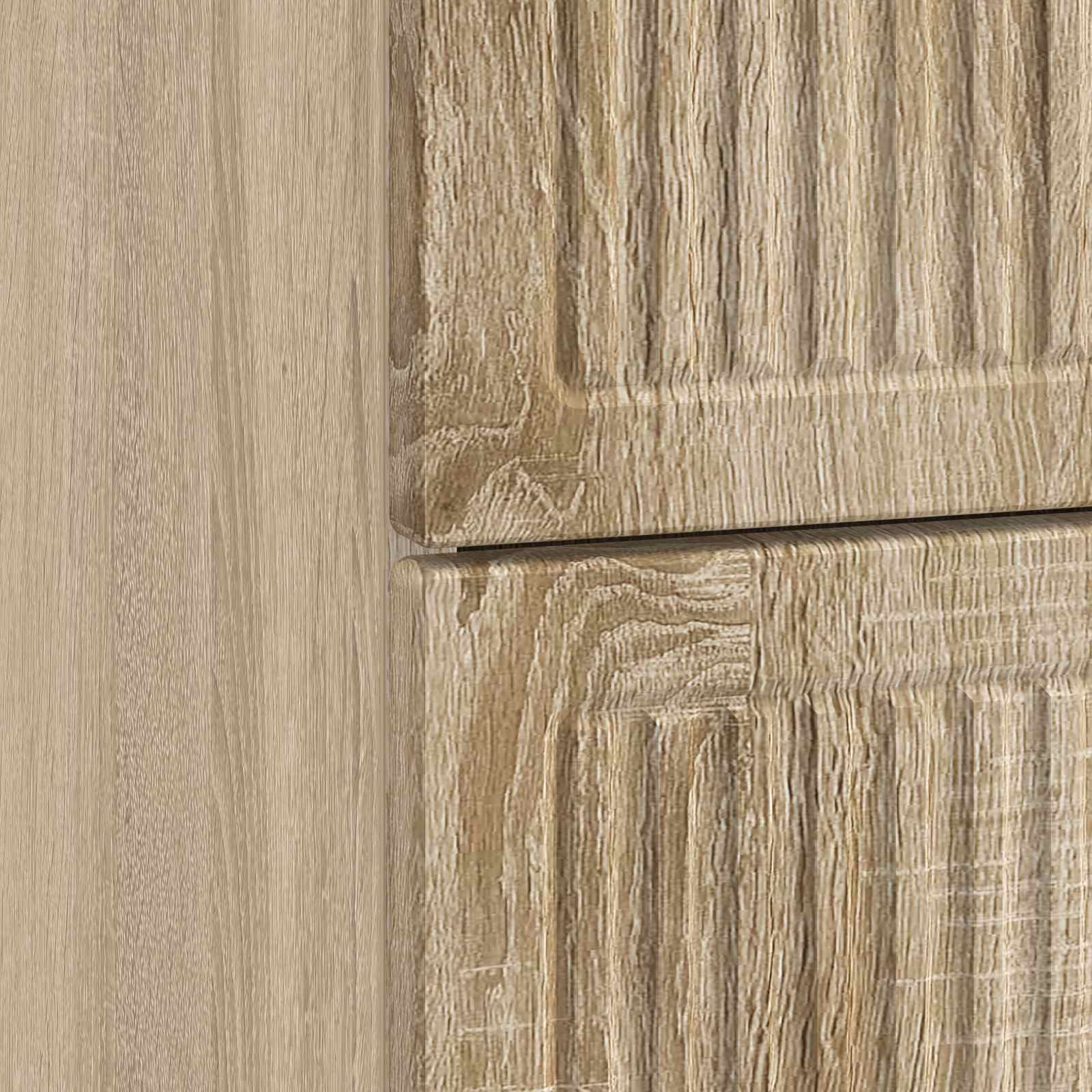Nachttisch 2 pcs Sonoma-Eiche 43 x 34,5 x 47,5 cm Holzwerkstoff