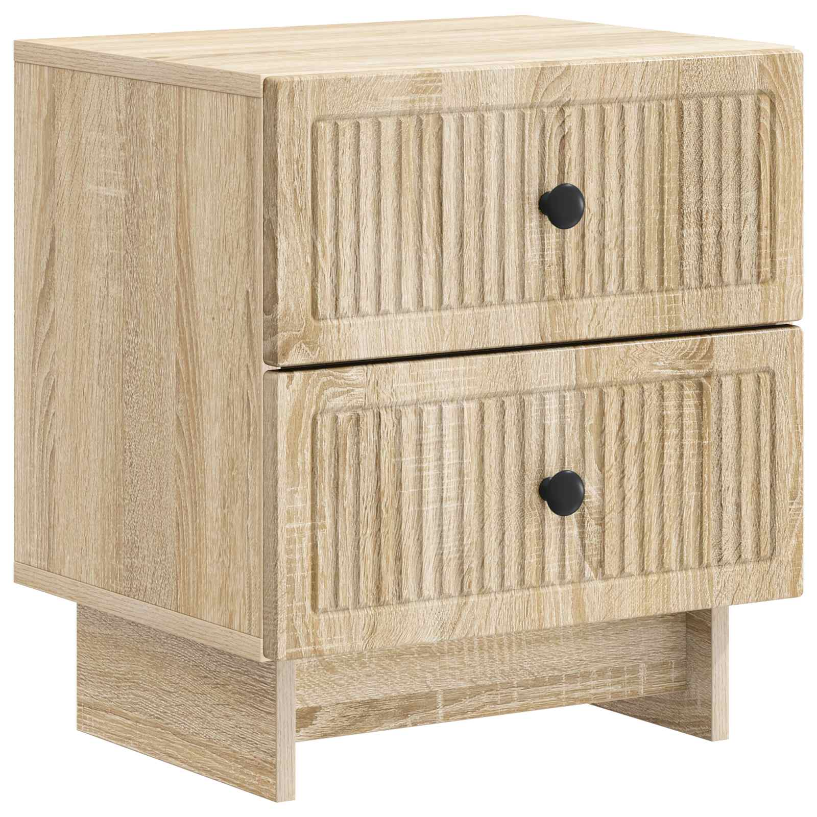 Nachttisch 2 pcs Sonoma-Eiche 43 x 34,5 x 47,5 cm Holzwerkstoff