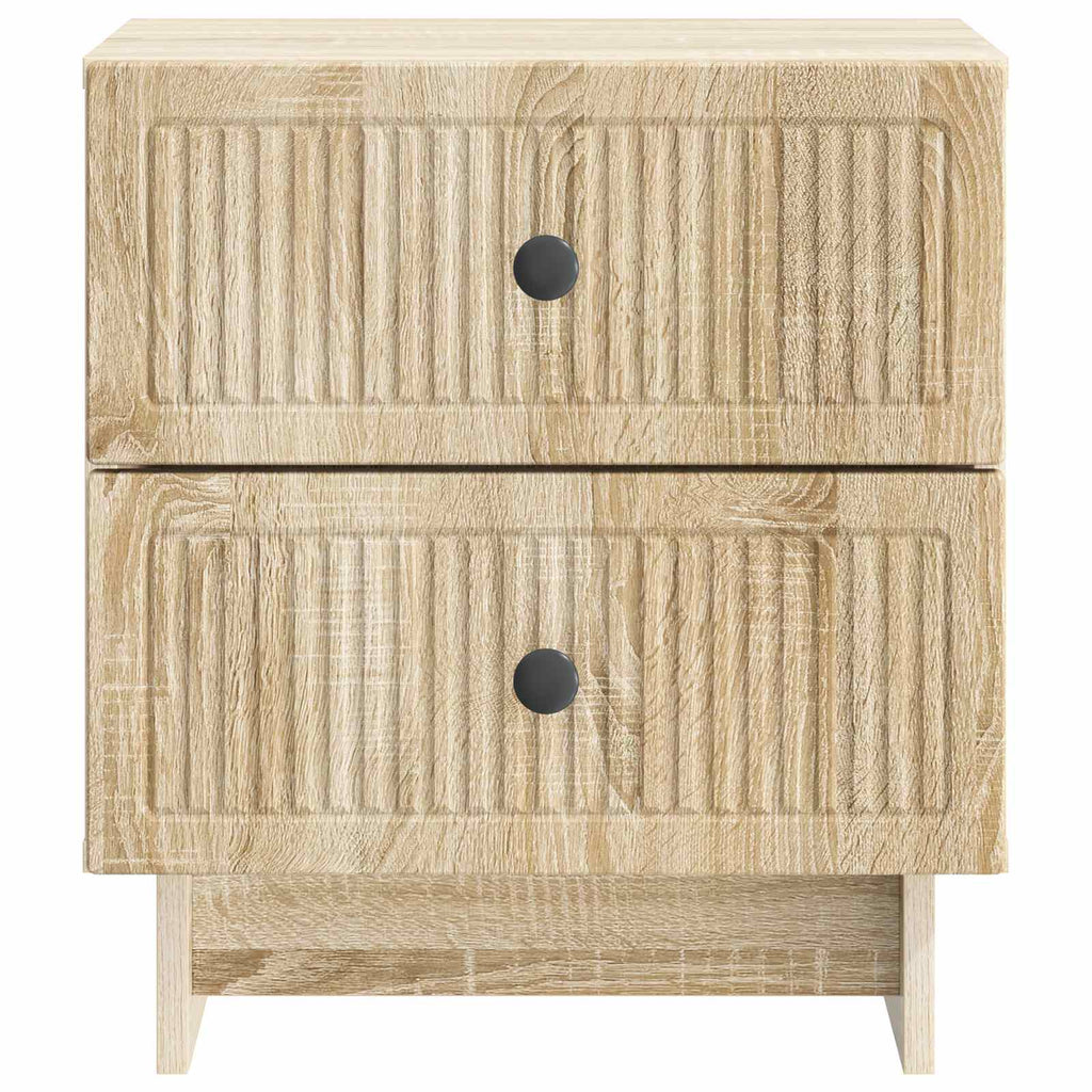 Nachttisch 2 pcs Sonoma-Eiche 43 x 34,5 x 47,5 cm Holzwerkstoff