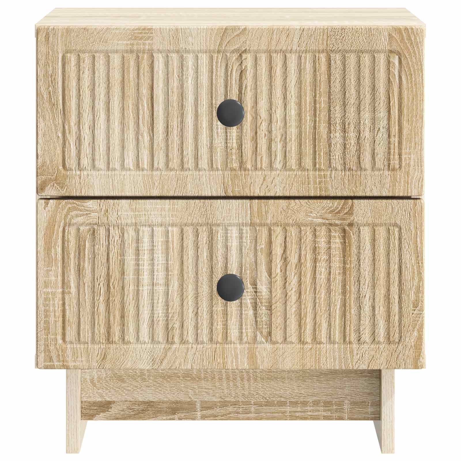 Nachttisch 2 pcs Sonoma-Eiche 43 x 34,5 x 47,5 cm Holzwerkstoff