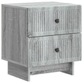 Nachttisch Graues Sonoma 43 x 34,5 x 47,5 cm Holzwerkstoff