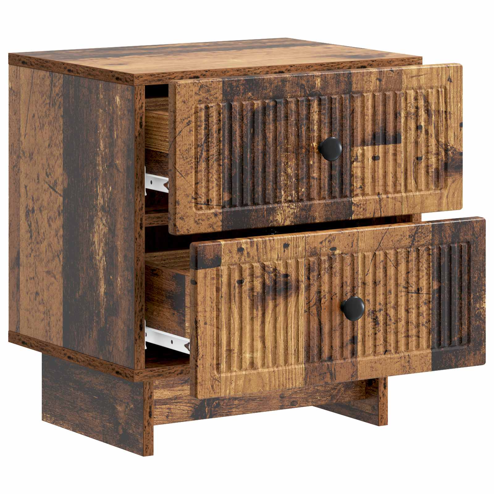 Nachttisch Altholz 43 x 34,5 x 47,5 cm Holzwerkstoff