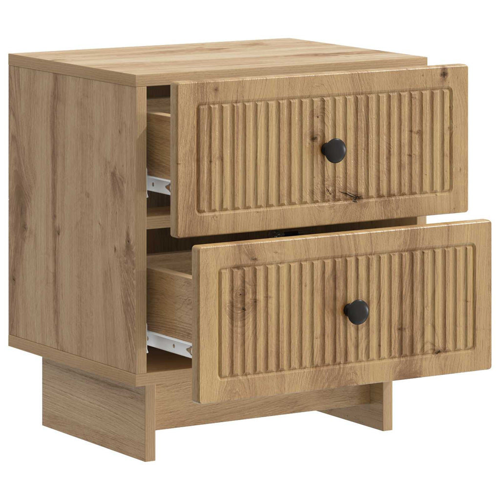 Nachttisch Artisan-Eiche 43 x 34,5 x 47,5 cm Holzwerkstoff