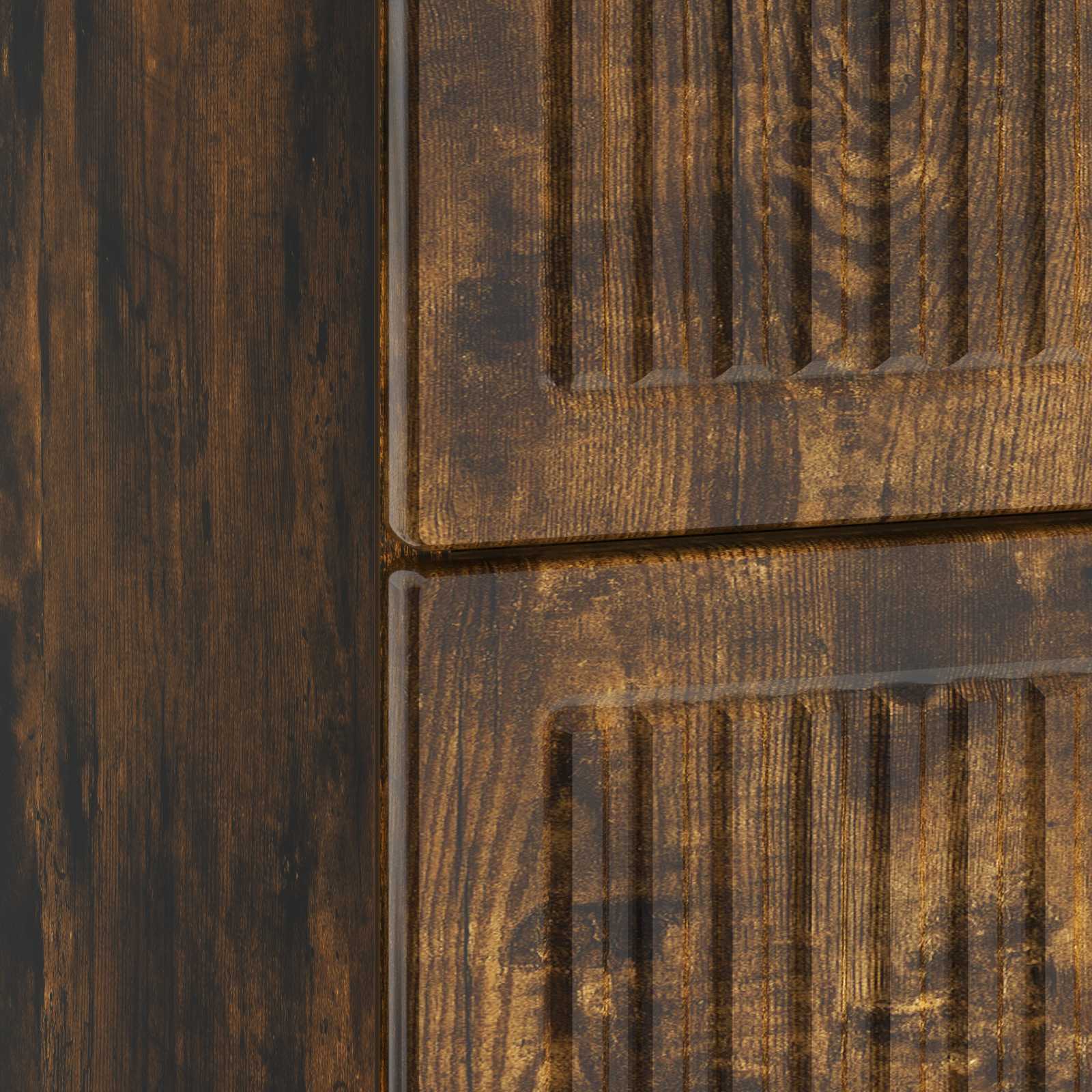 Nachttisch Geräucherte Eiche 62 x 34,5 x 47,5 cm Holzwerkstoff