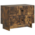 Nachttisch Geräucherte Eiche 62 x 34,5 x 47,5 cm Holzwerkstoff