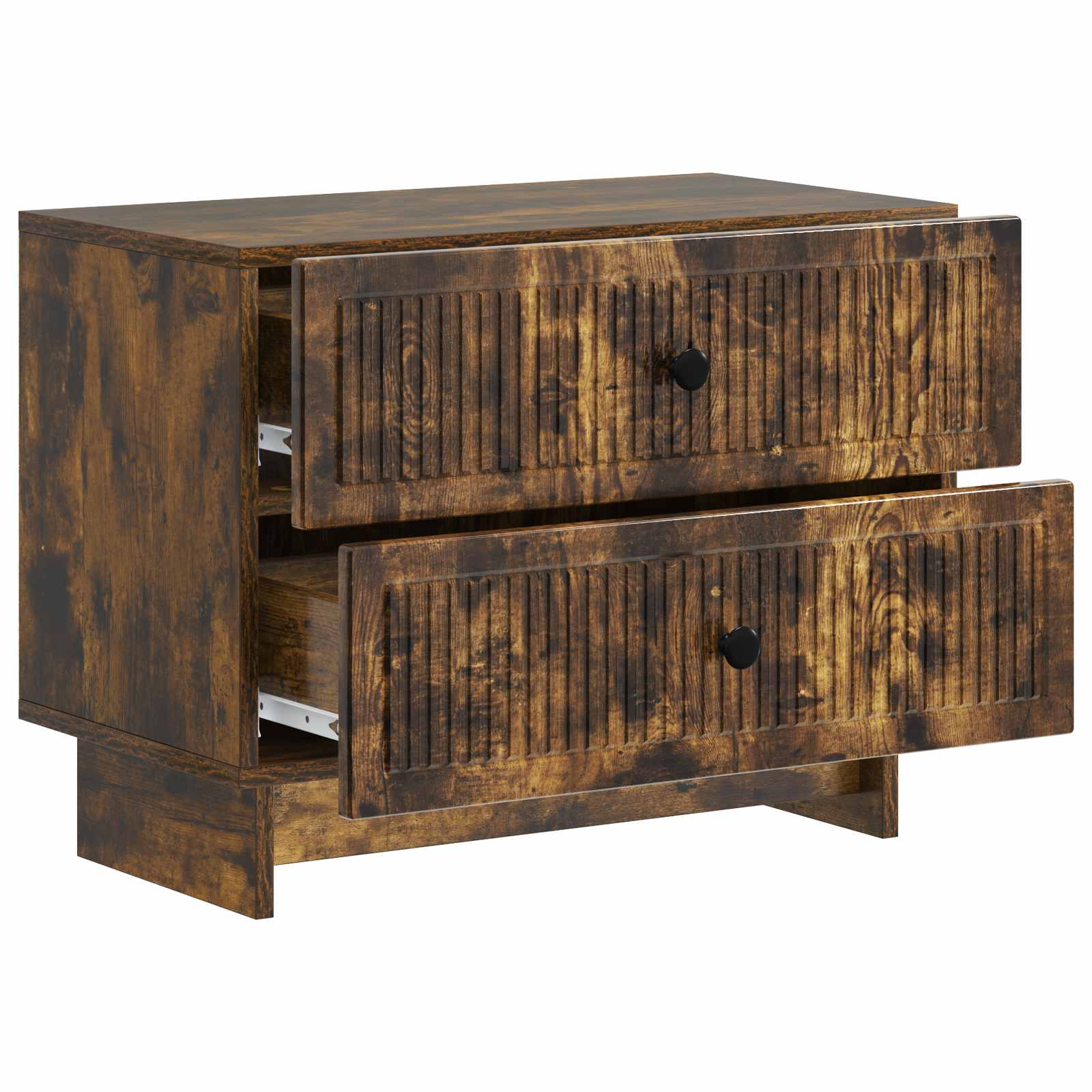 Nachttisch Geräucherte Eiche 62 x 34,5 x 47,5 cm Holzwerkstoff