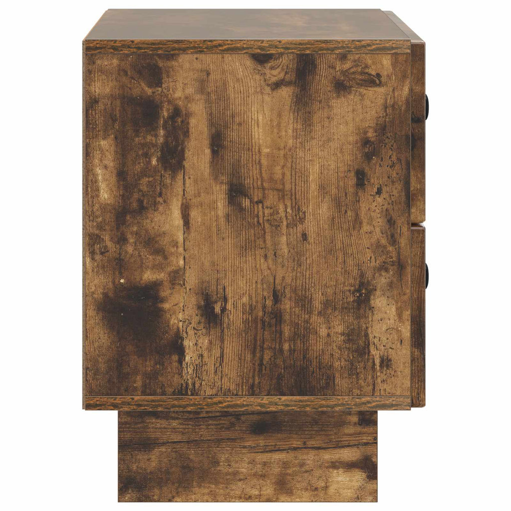 Nachttisch Geräucherte Eiche 62 x 34,5 x 47,5 cm Holzwerkstoff