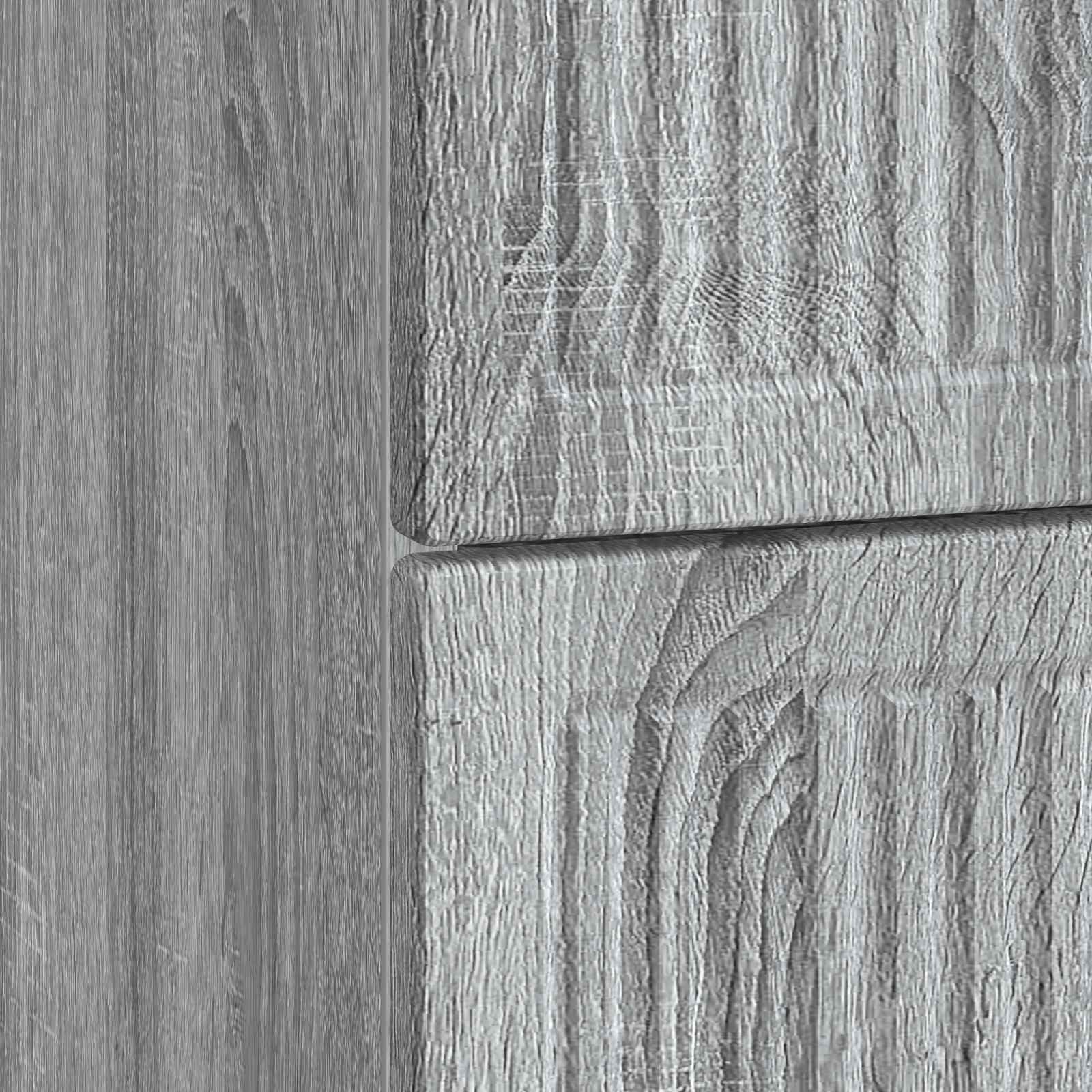 Nachttisch Graues Sonoma 43 x 41 x 66,5 cm Holzwerkstoff