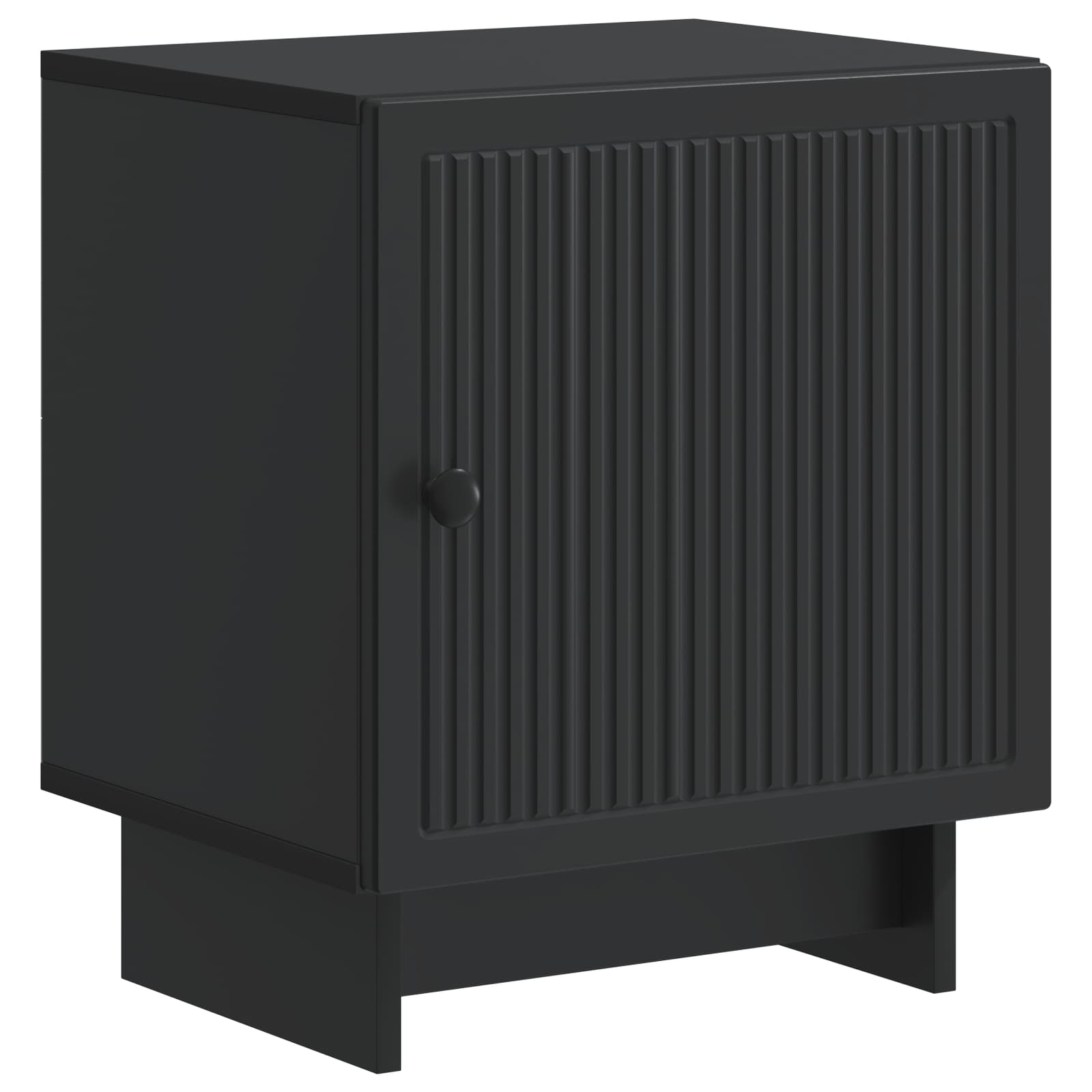 Nachttisch 2 pcs Schwarz 43 x 34,5 x 50 cm Holzwerkstoff