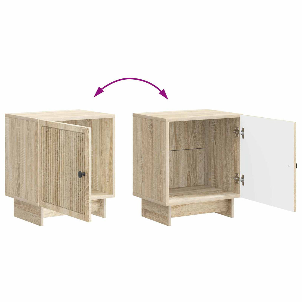 Nachttisch Sonoma-Eiche 43 x 34,5 x 50 cm Holzwerkstoff