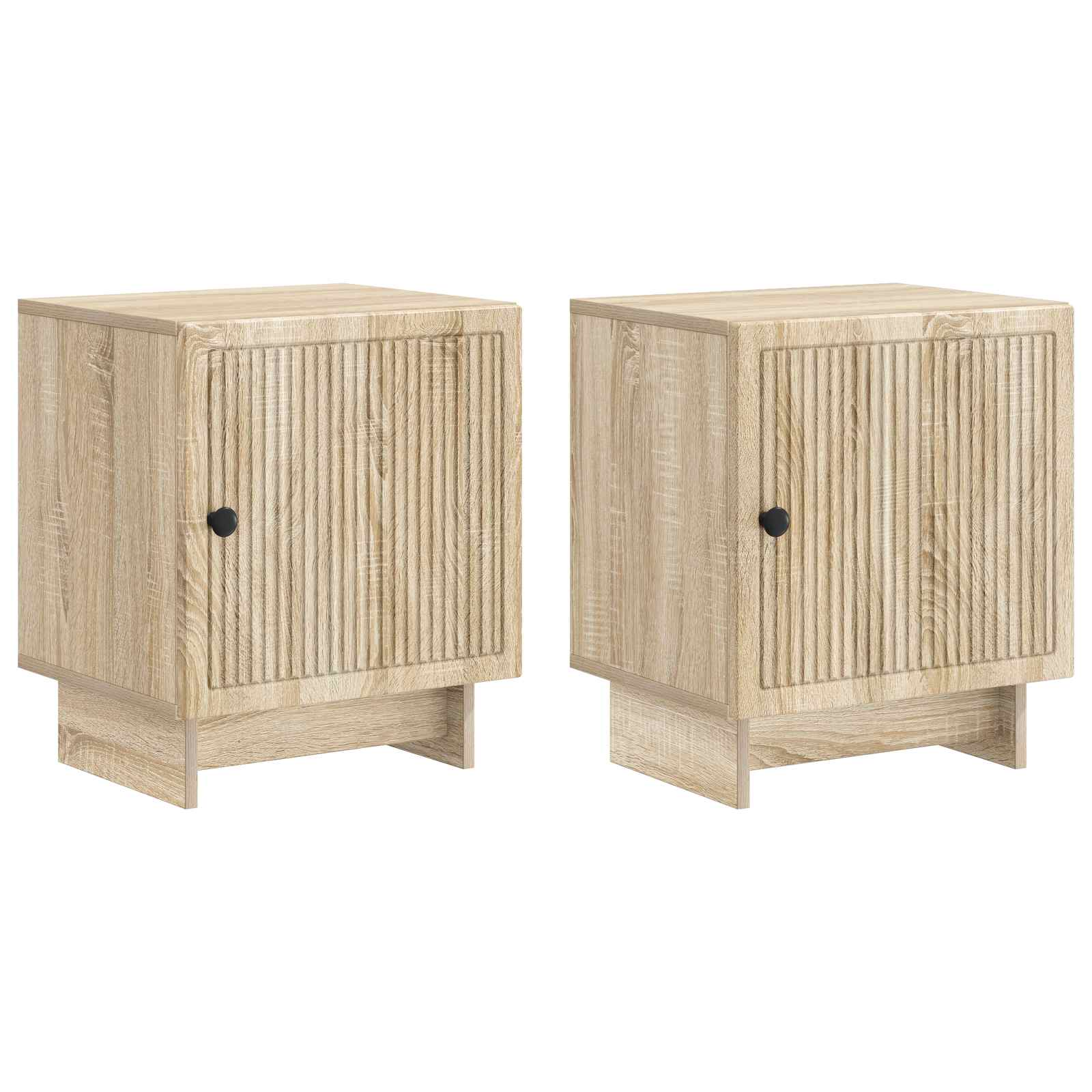 Nachttisch 2 pcs Sonoma-Eiche 43 x 34,5 x 50 cm Holzwerkstoff