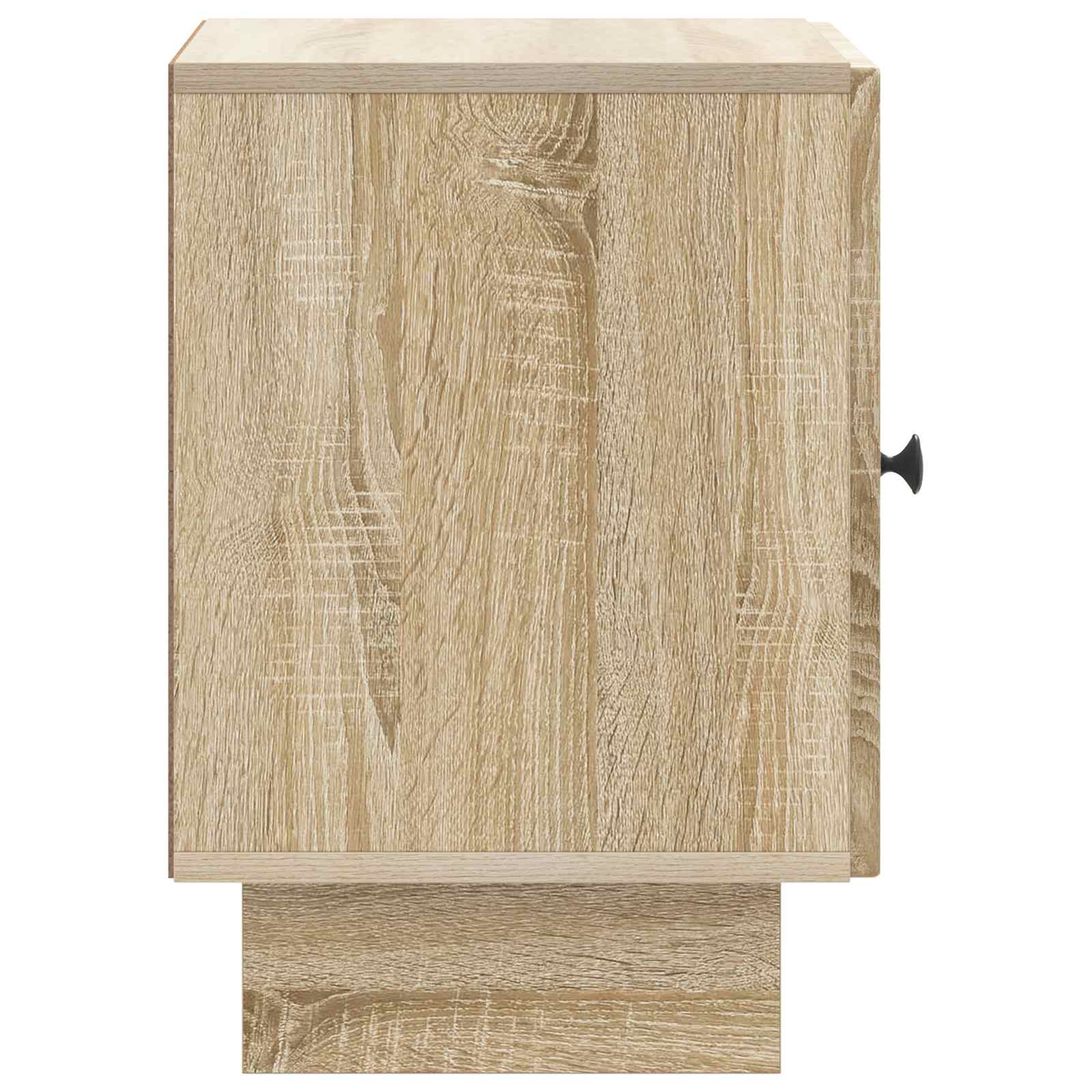 Nachttisch 2 pcs Sonoma-Eiche 43 x 34,5 x 50 cm Holzwerkstoff