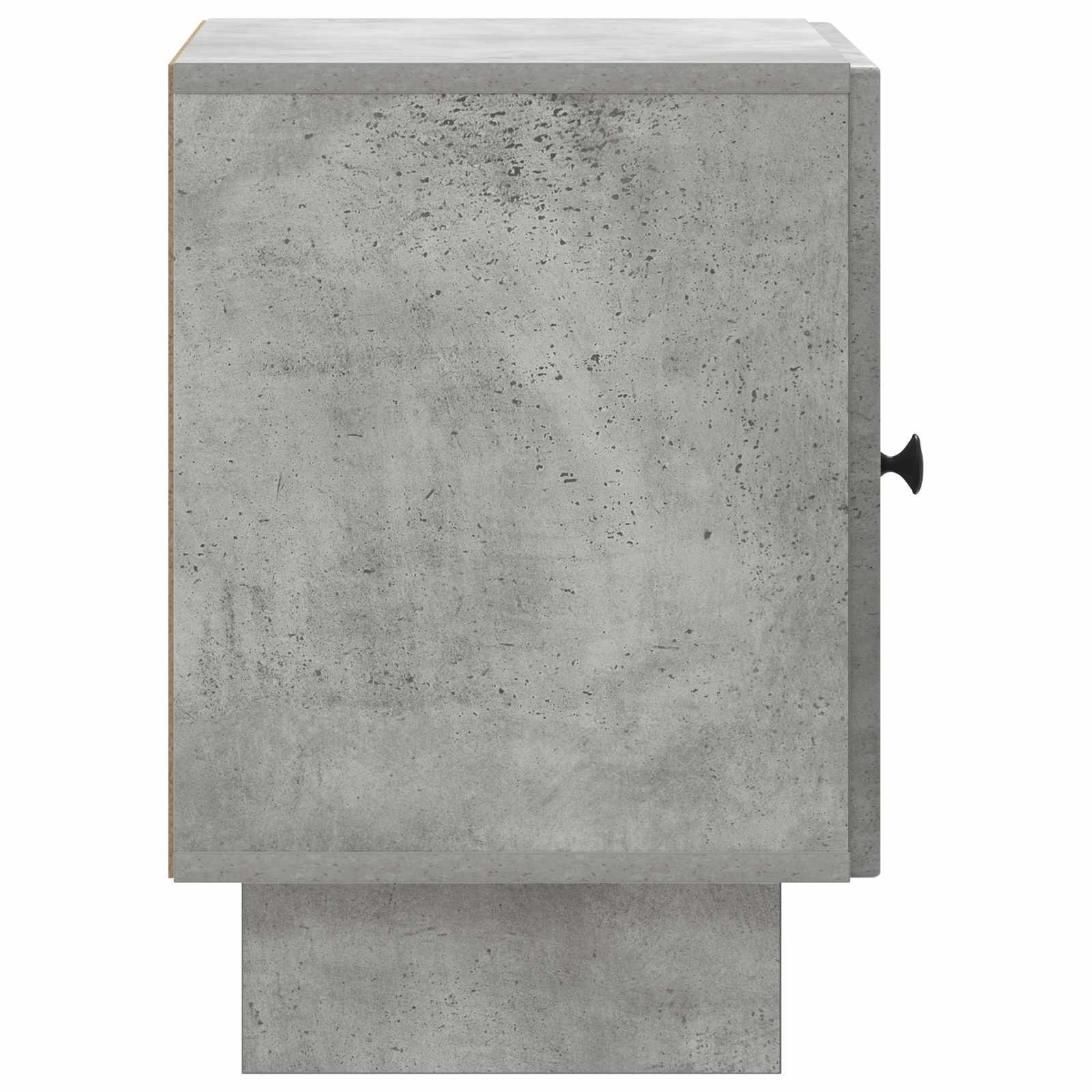 Nachttisch 2 pcs Betongrau 43 x 34,5 x 50 cm Holzwerkstoff