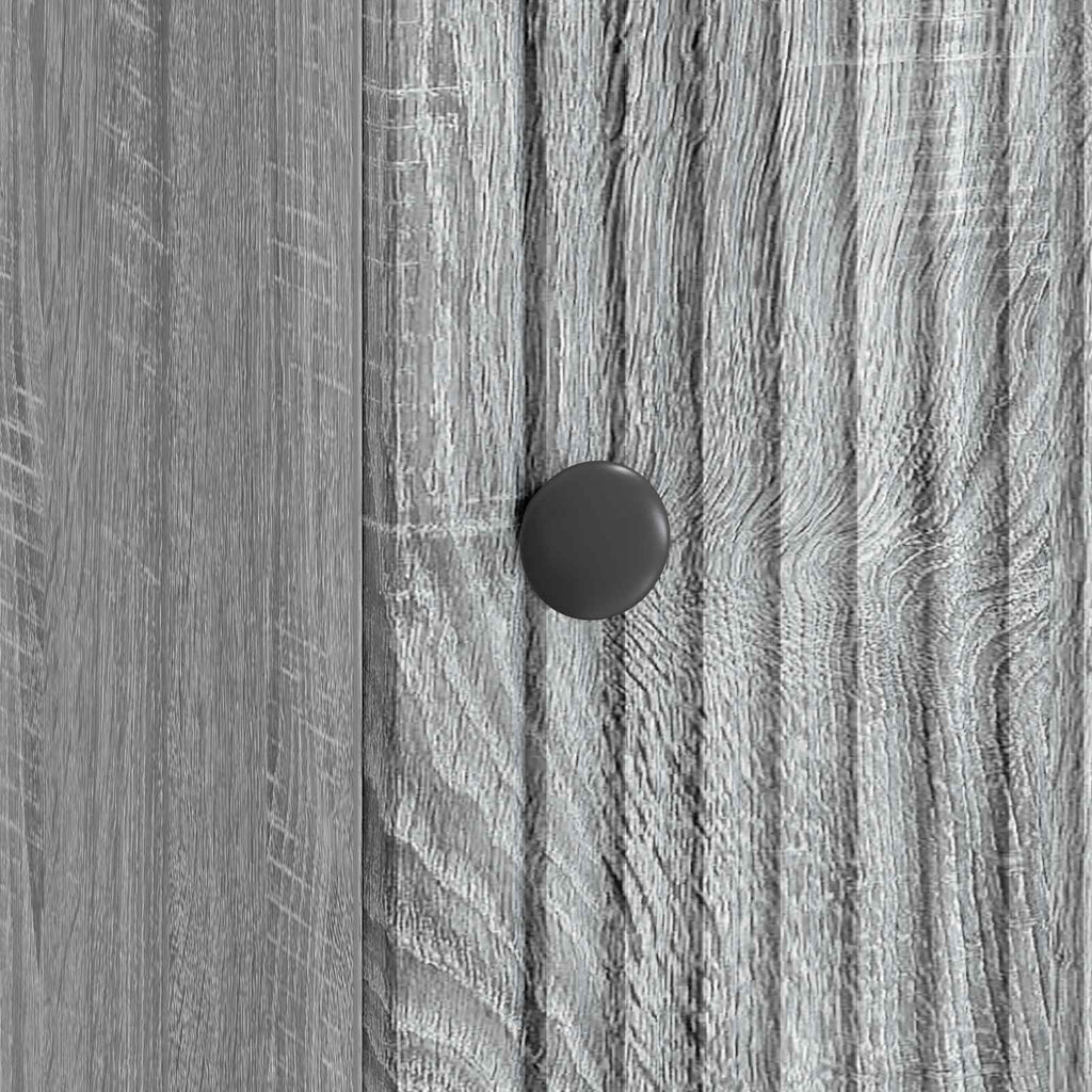 Nachttisch Graues Sonoma 43 x 34,5 x 50 cm Holzwerkstoff